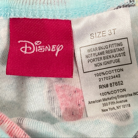Disney Minnie Mouse Matching Set Pajama's and Additional Pajama Pants Size 3T - Picture 3 of 14